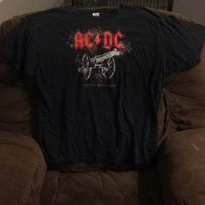 men's AC/DC tee large